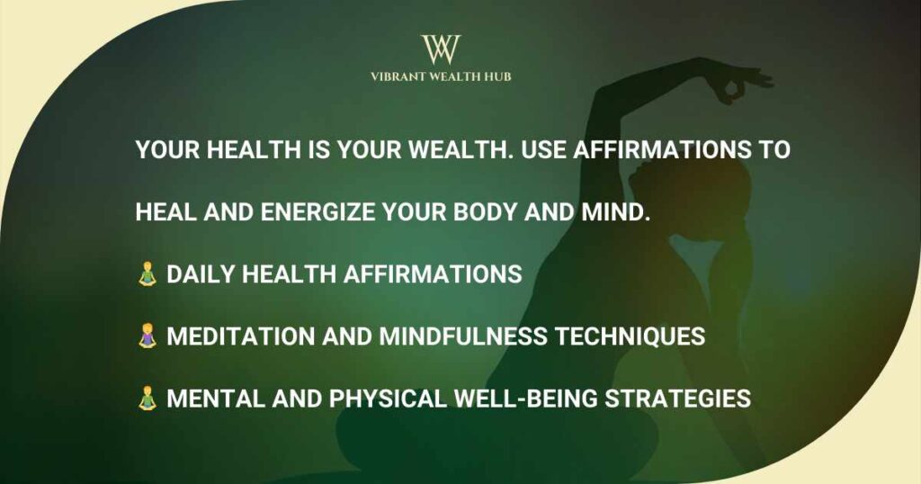 Your health is your wealth